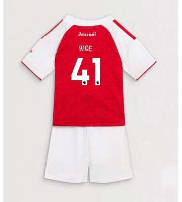 Arsenal Declan Rice #41 Hemmaställ Barn 2025-26 Kortärmad (+ Korta byxor)